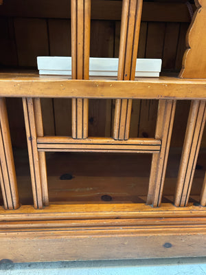 Vintage French Wood Hutch