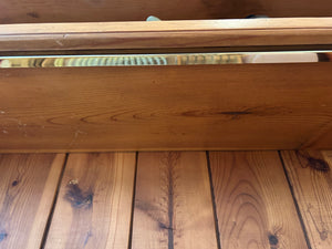Vintage French Wood Hutch