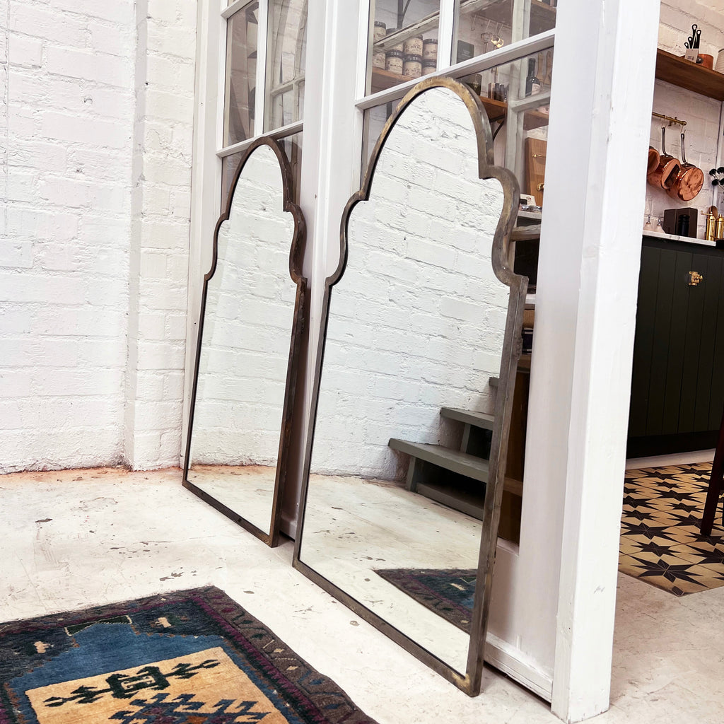 pair of arched mirrors vintage ojai 