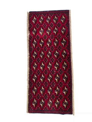 1'8"x3'10"  • Turkmen Rug