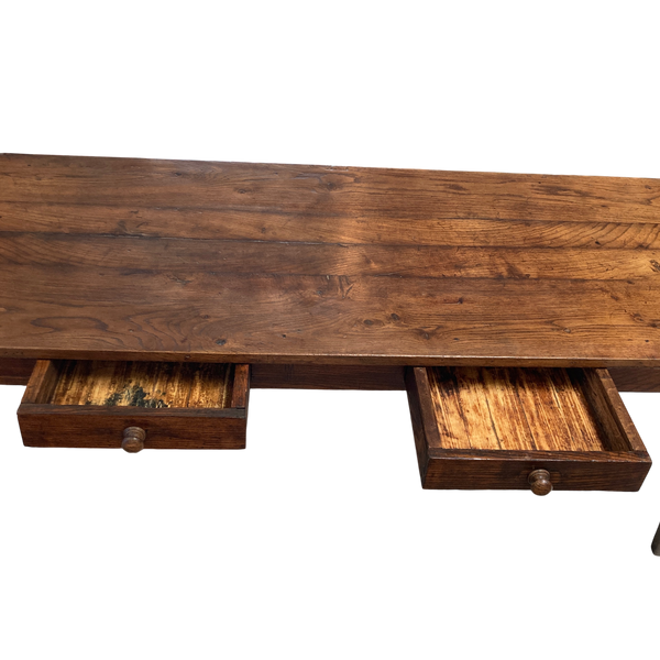 19th Cent. French Oak Dining Table