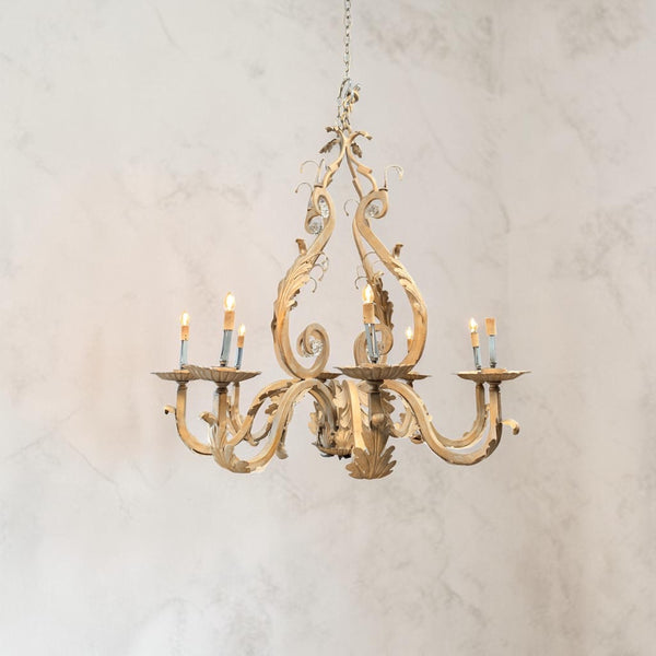 Vintage Gilded Chandelier