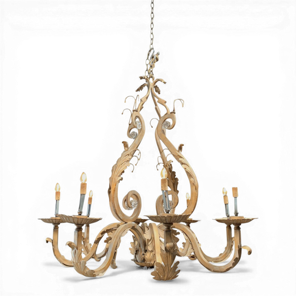 Vintage Gilded Chandelier