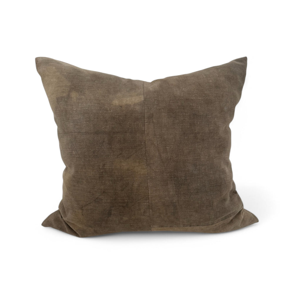 Vintage Fabric Pillow • 18" x 17"