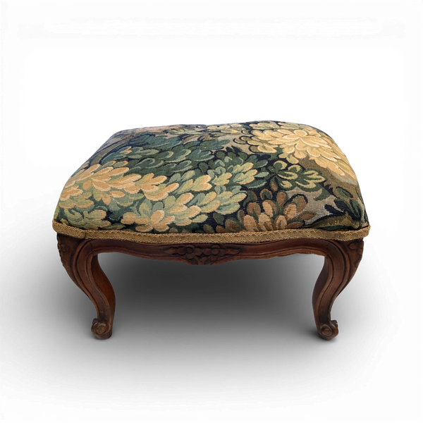 Antique Upholstered Footstool