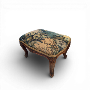 Antique Upholstered Footstool