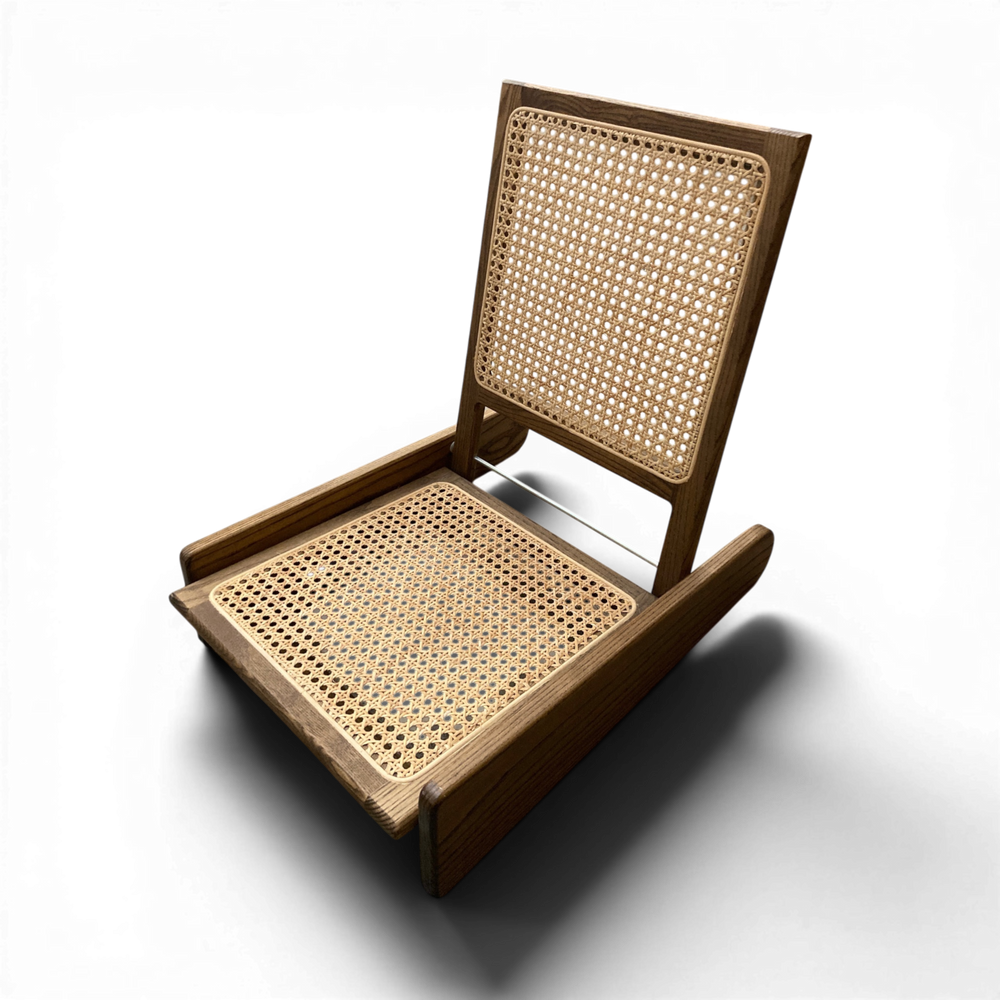 Vintage Japanese Folding Chair
