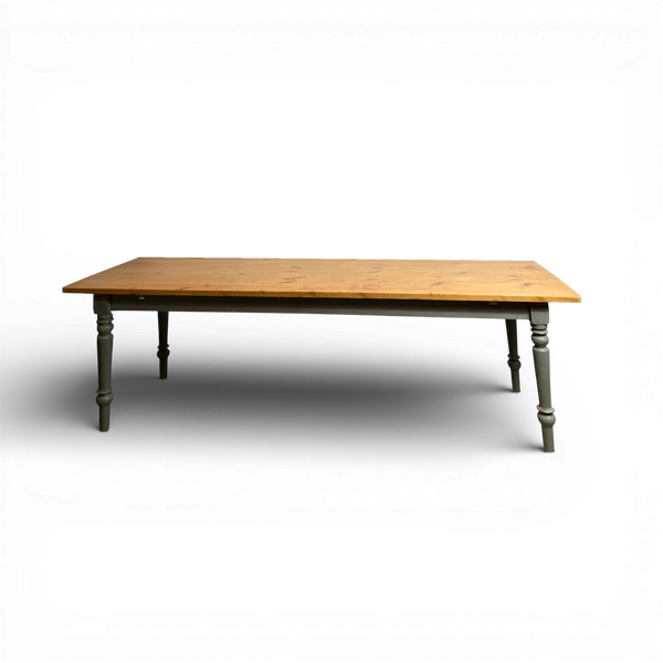 Vintage Table with Painted Legs