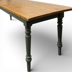 Vintage Table with Painted Legs