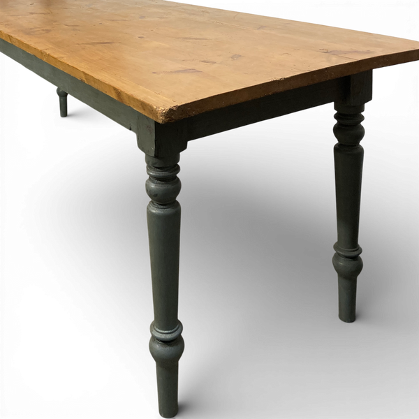 Vintage Table with Painted Legs