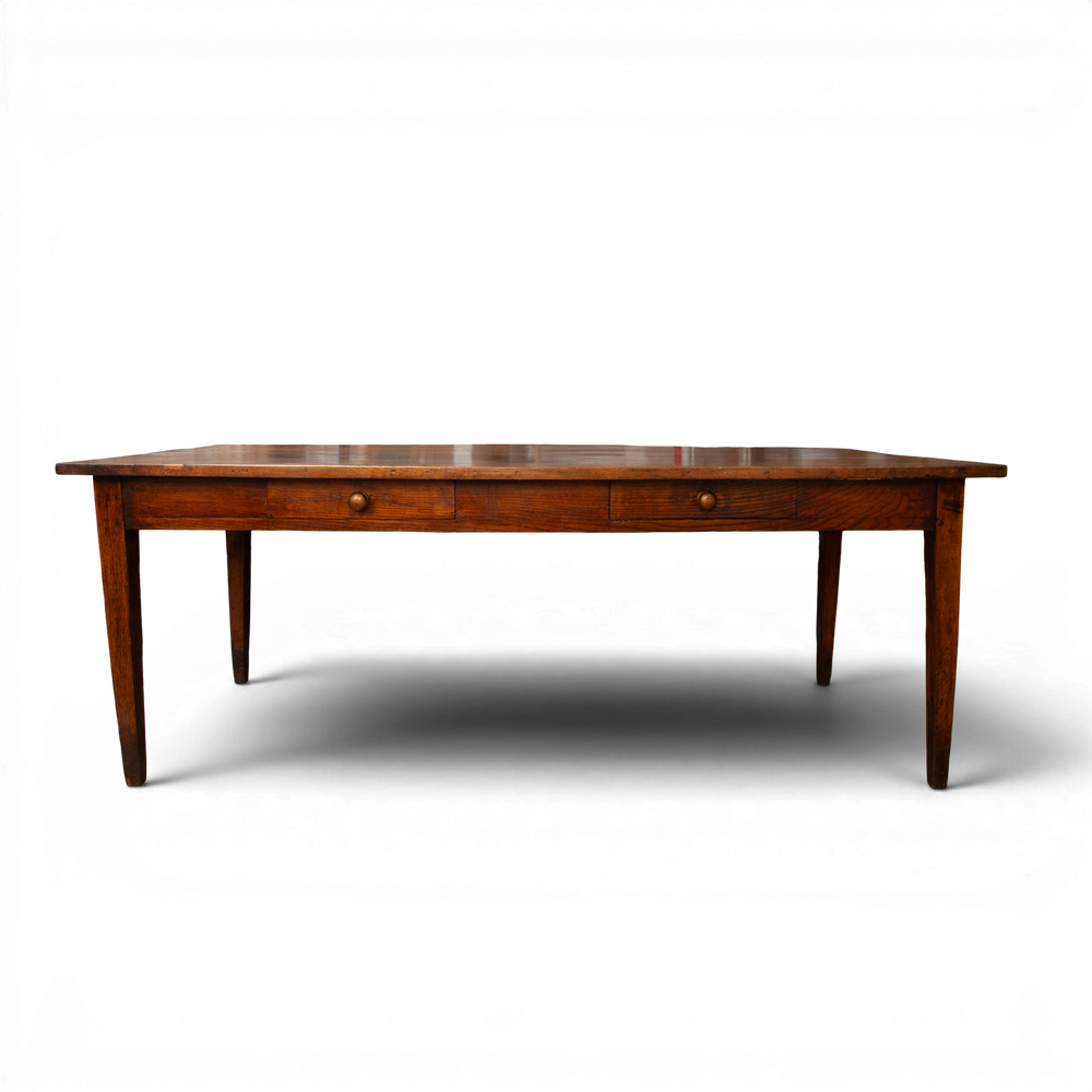19th Cent. French Oak Dining Table