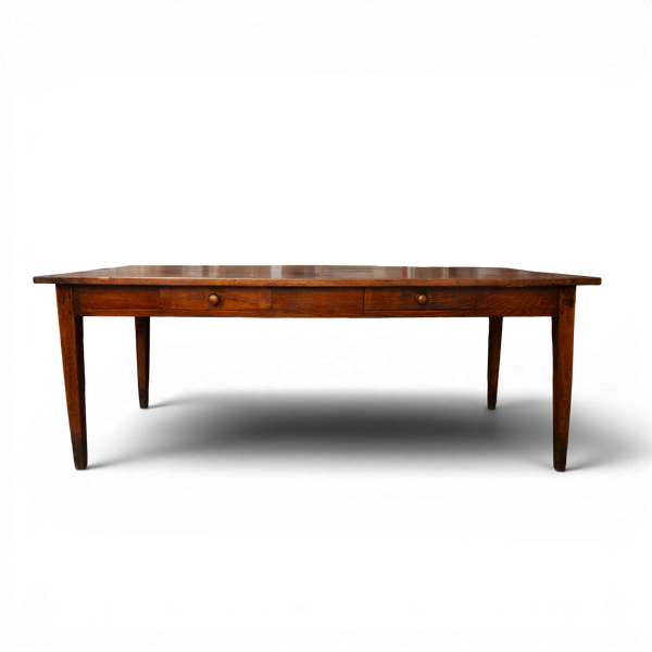 19th Cent. French Oak Dining Table