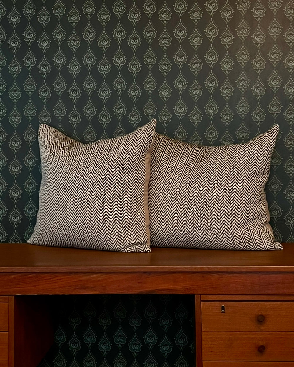 Vintage Knit Pillow • 22” x 20”