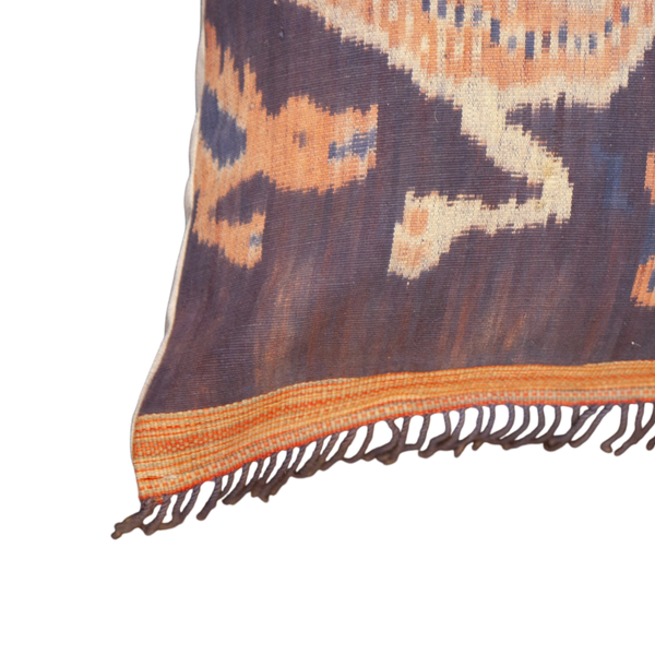 Vintage Fabric Pillow 18.5" x 18.5"