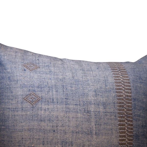 Vintage Fabric Pillow 23" x 19"