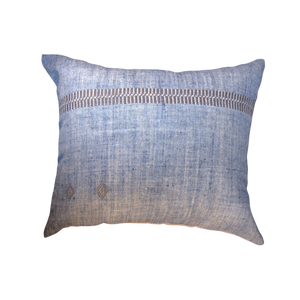 Vintage Fabric Pillow 23" x 19"