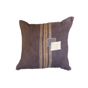 Vintage Fabric Pillow 18.5" x 18.5"