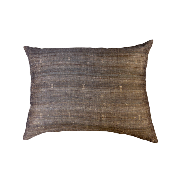 Vintage Fabric Pillow 21" x 15"