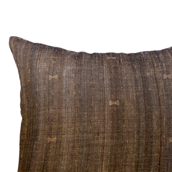 Vintage Fabric Pillow 21" x 15"