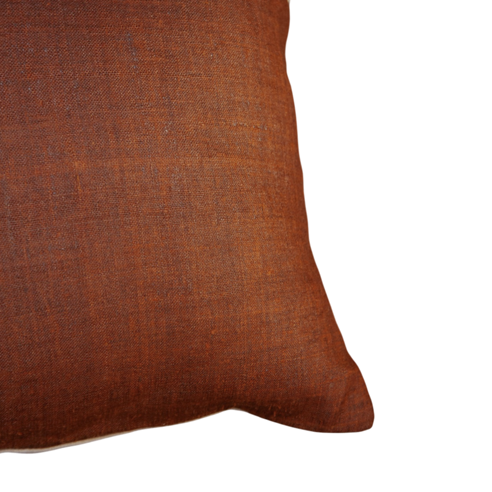 Vintage Fabric Pillow 21" x 15"