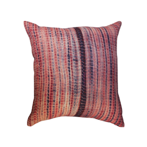 Vintage Fabric Pillow 19" x 19"