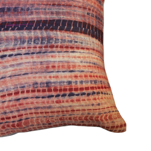 Vintage Fabric Pillow 19" x 19"