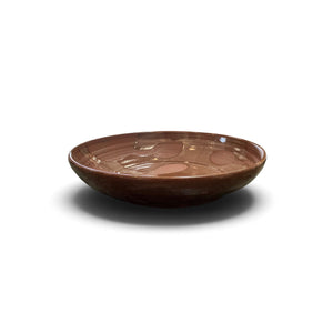 Red Bowl With Stylized Female Figures