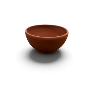 Small Brown Botanical Bowls