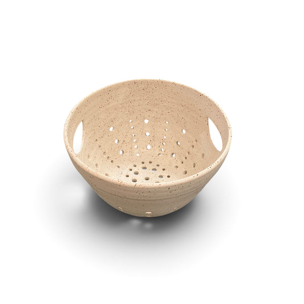 Cream Collander With Handles