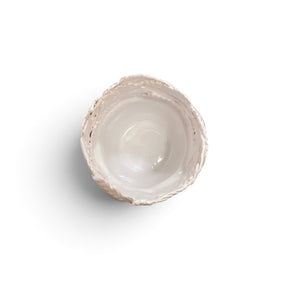 White Fern Vase