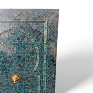 Moroccan Mosaic Tile Water Fountain