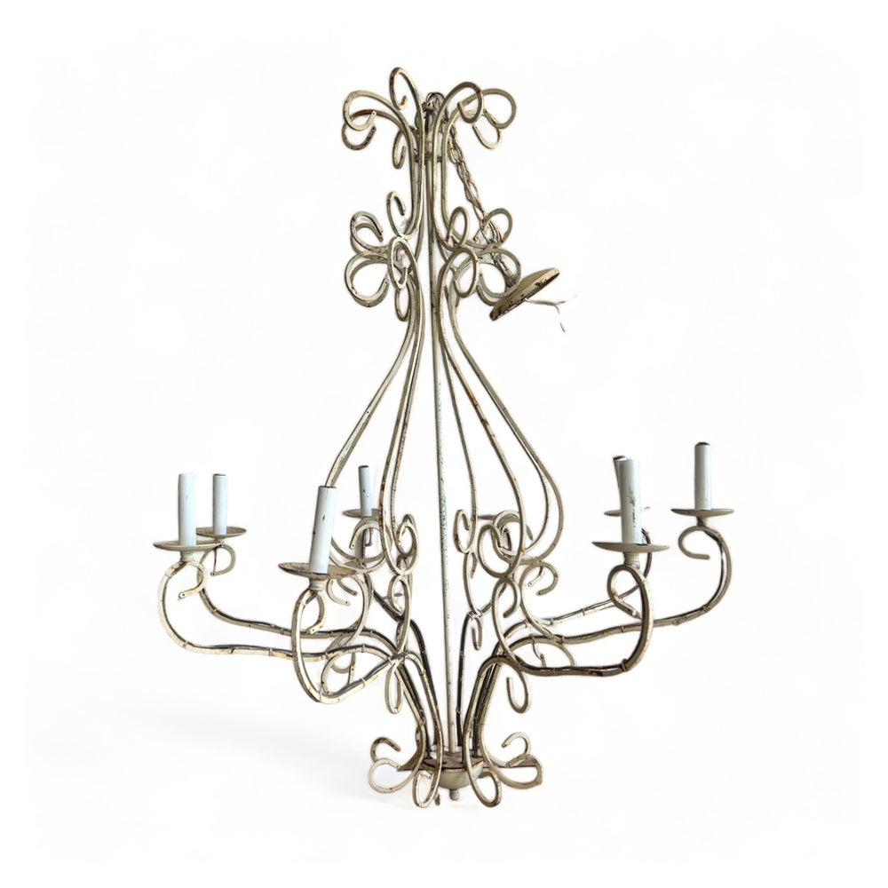 Vintage shabby chic chandelier