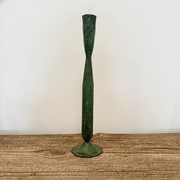 Verdigris Candle Holder Large