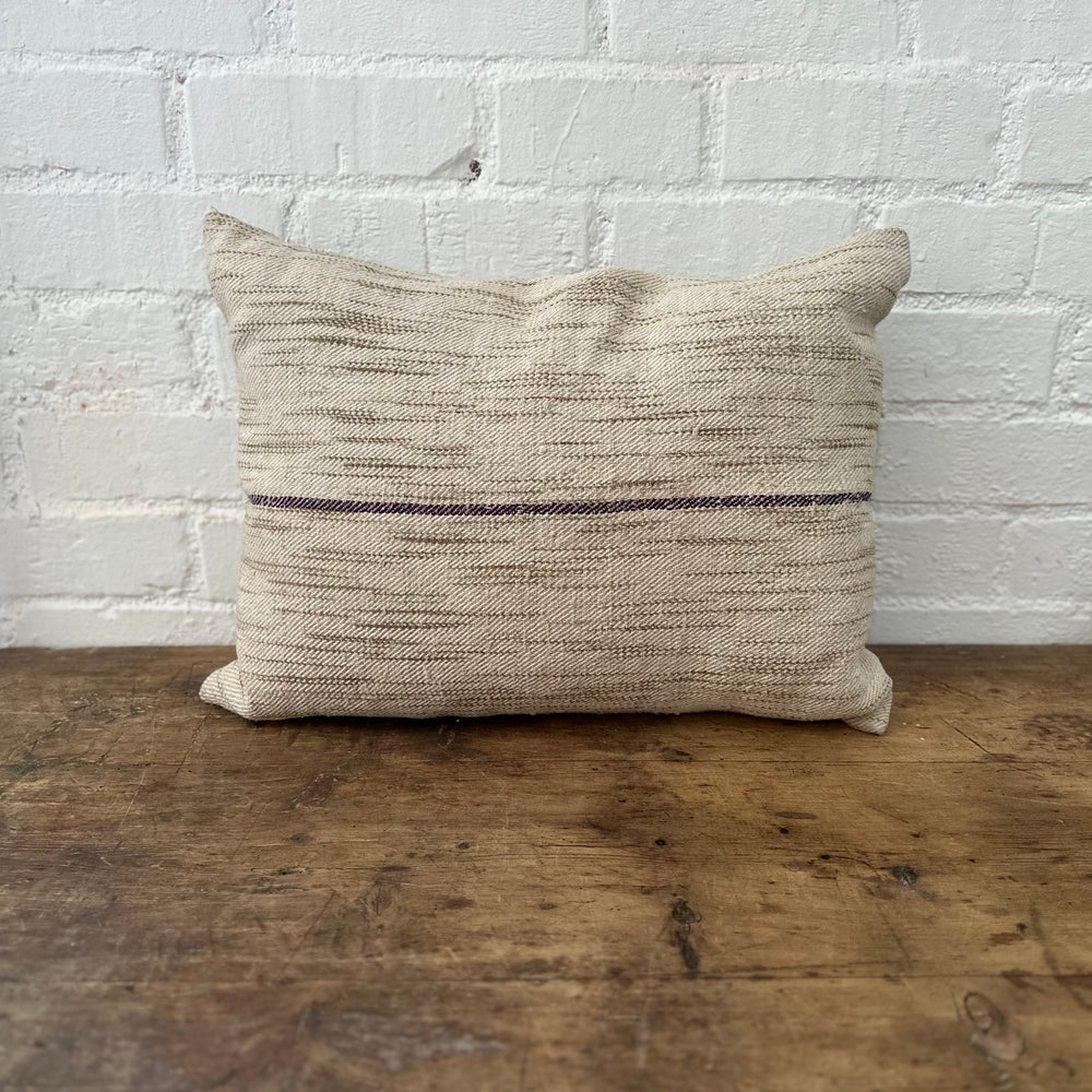 Vintage Fabric Pillow 24” x 18”