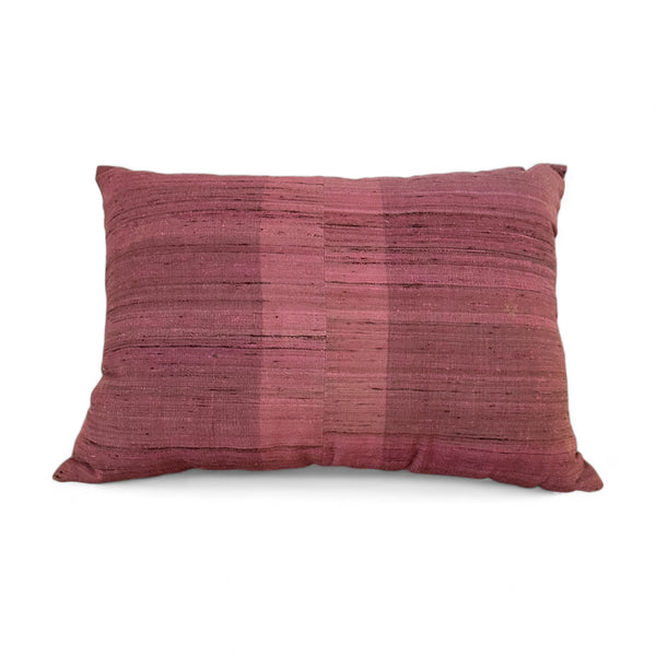 Vintage Fabric Pillow in varying shades of pink