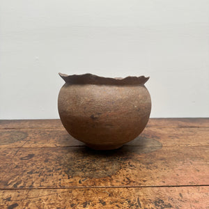 Soil Layers Moon Jar by Gerin del Carmen