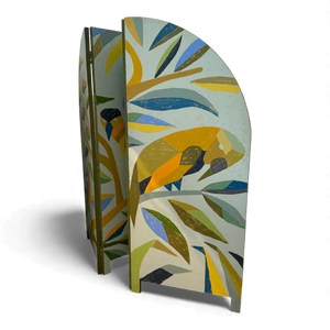 Folding Room Divider by Abel Macias