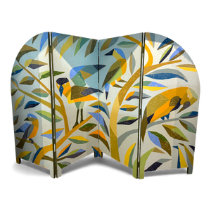 Folding Room Divider by Abel Macias