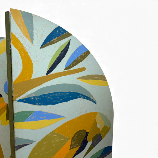 Folding Room Divider by Abel Macias