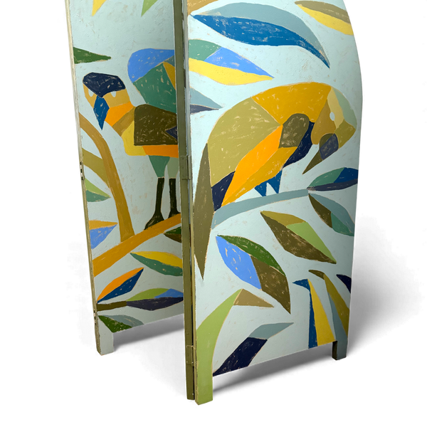 Folding Room Divider by Abel Macias