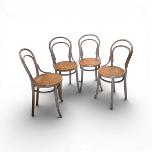 Set of 4 Bentwood Chairs