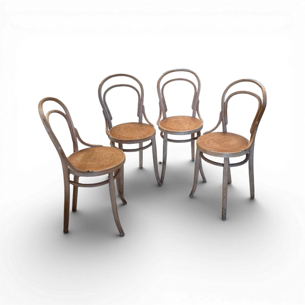 Set of 4 Bentwood Chairs