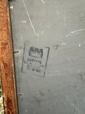 Gilded Art Nouveau Mirror