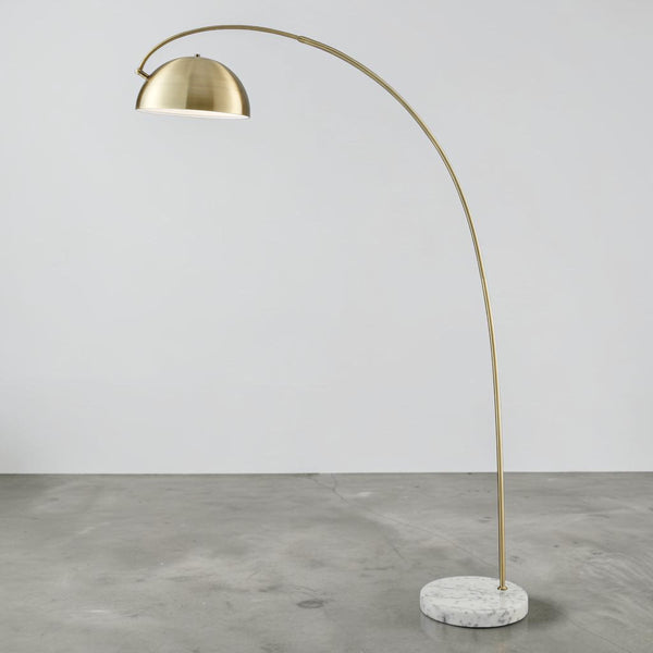 Brass Arched Dome Floor Lamp