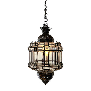 Moroccan Pendant Light- 18”W x 18”D x 33”H