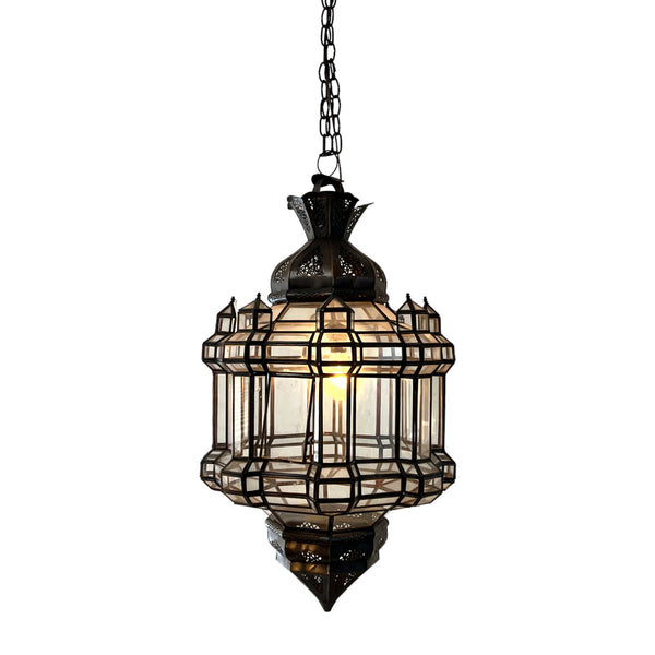 Moroccan Pendant Light- 18”W x 18”D x 33”H