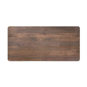 Lia Rectangular Dining Table Dark Brown