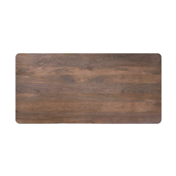 Lia Rectangular Dining Table Dark Brown
