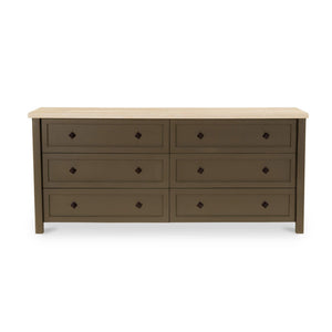 Matilda Dresser Dark Olive