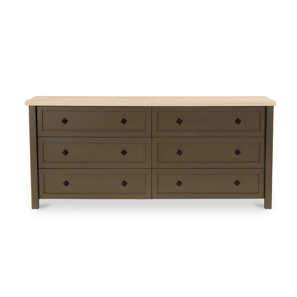 Matilda Dresser Dark Olive